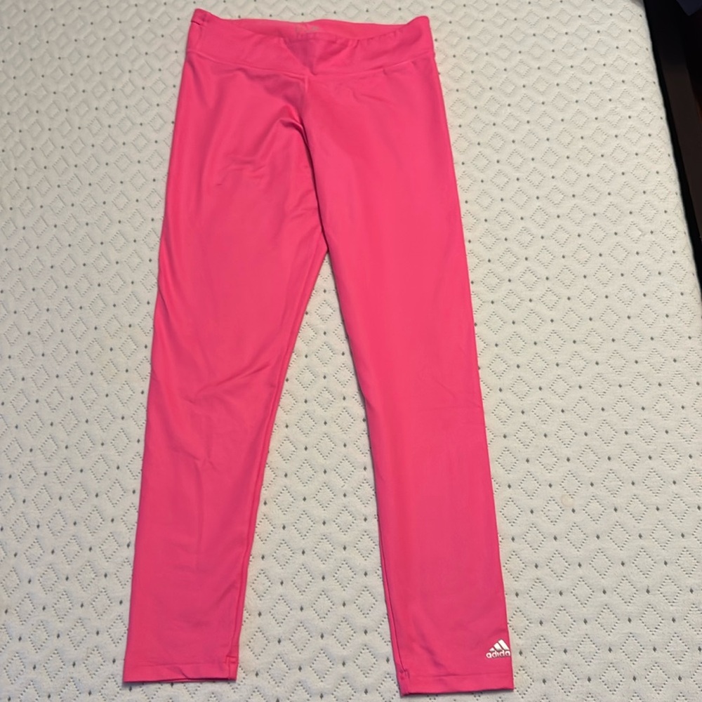Pink adidas workout pants. Size US Small